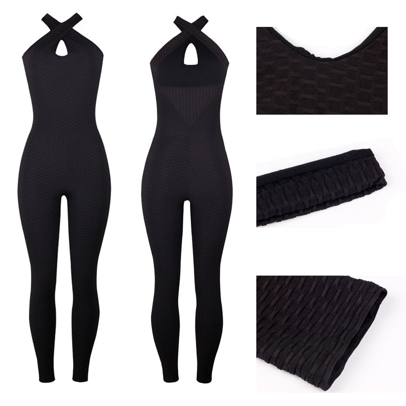 Women Sleeveless Sexy High Waist Jumpsuits