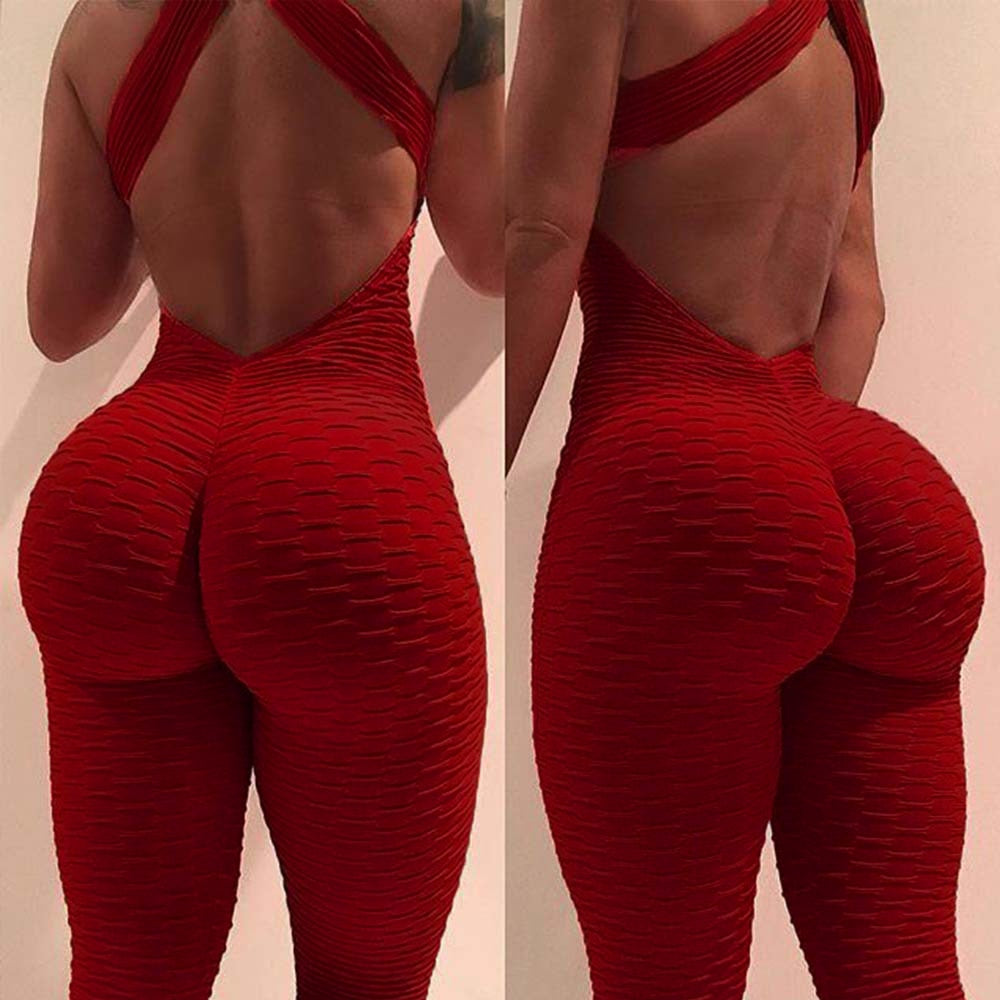 Women Sleeveless Sexy High Waist Jumpsuits