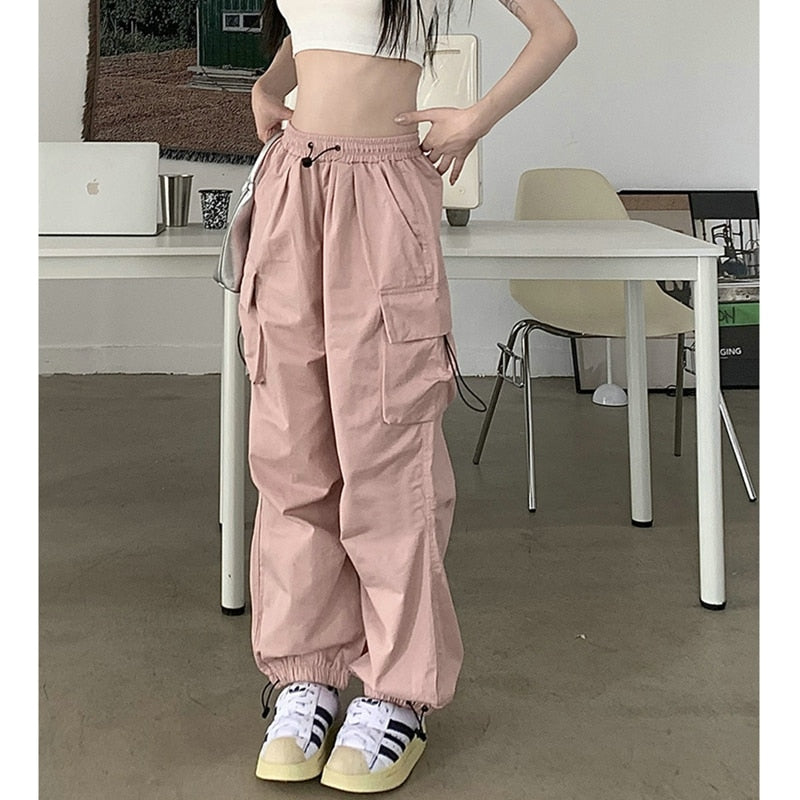 Vintage Chic Cargo Trousers