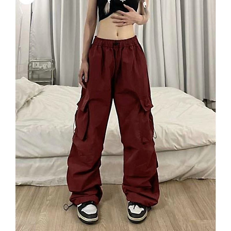 Vintage Chic Cargo Trousers