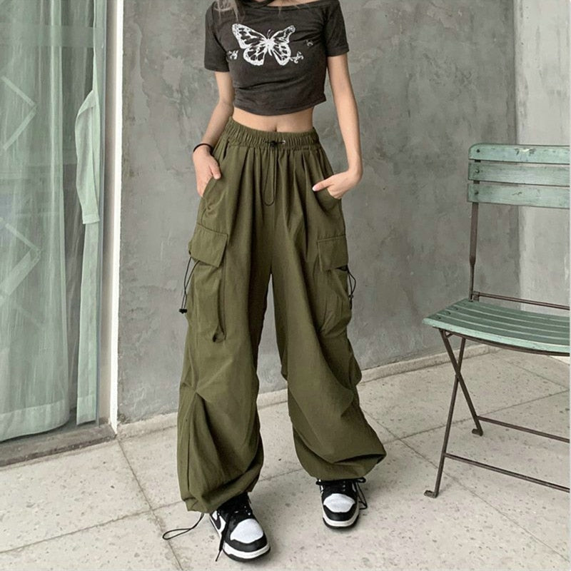 Vintage Chic Cargo Trousers