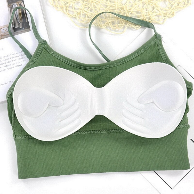 Women Cross Strap Sports Bra